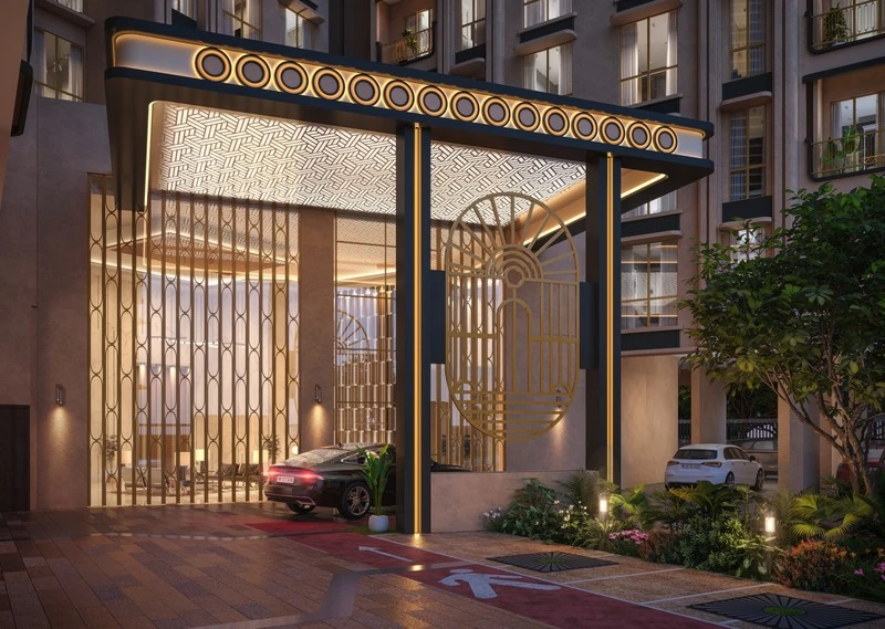 Kohinoor Bella Grand Double Height Entrance Lobby